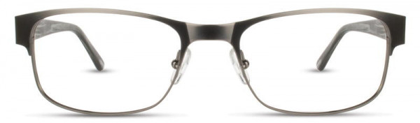 Michael Ryen MR-213 Eyeglasses, 2 - Graphite / Horn