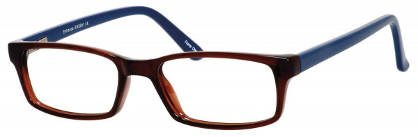 Enhance EN3901 Eyeglasses, Brown/Blue