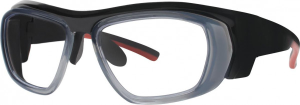 Wolverine W035 Safety Eyewear, Black Crystal