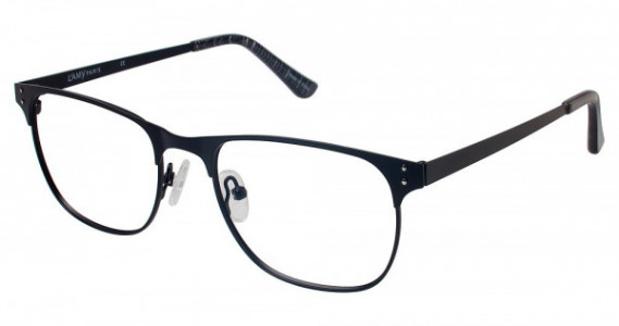 L'Amy Samantha Eyeglasses, C01 MATTE BLACK