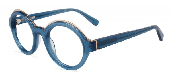 Derek Lam 259 Eyeglasses, BLUE CRYSTAL