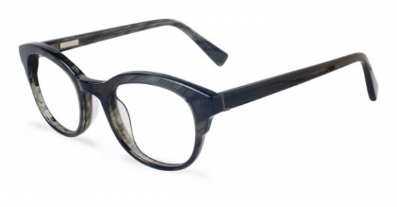 Derek Lam 254 Eyeglasses, GREEN STRIPES