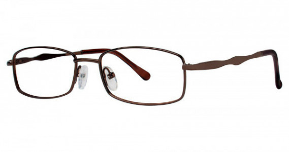 Modern Optical LUCID Eyeglasses, Brown