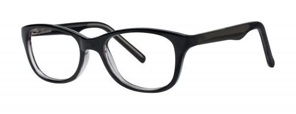 Modern Optical MUFFIN Eyeglasses, Black/Crystal
