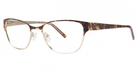 Modern Art A361 Eyeglasses, brown/gold