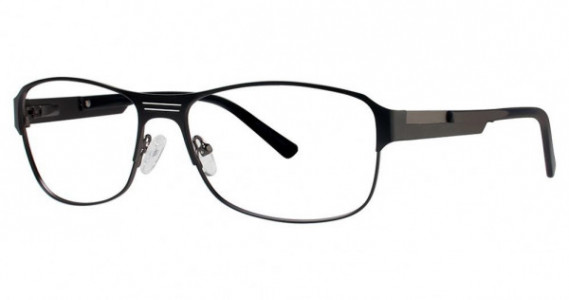 Big Mens Eyewear Club BIG Play Eyeglasses, matte black/gunmetal