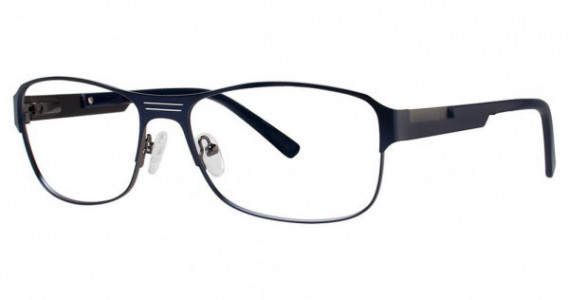 Big Mens Eyewear Club BIG Play Eyeglasses, matte navy/gunmetal