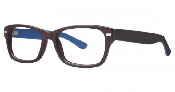 Modz HARTFORD Eyeglasses, Brown Matte/Blue