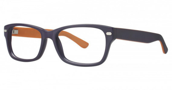 Modz HARTFORD Eyeglasses, Navy Matte/Orange