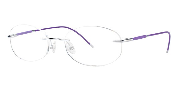 Modz Empress Eyeglasses, Silver/Purple