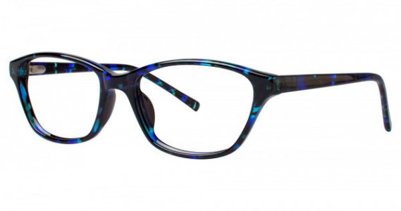 Genevieve PATTI Eyeglasses, Blue Tortoise