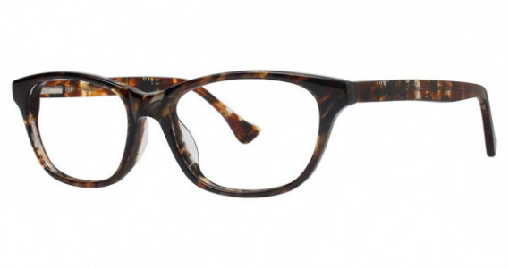 Genevieve Solstice Eyeglasses, brown/tortoise