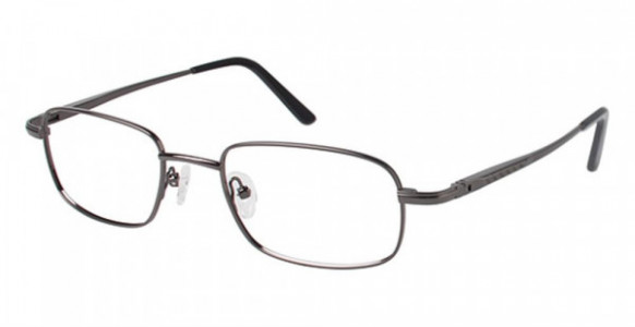 Van Heusen H116 Eyeglasses, Gunmetal