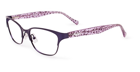 Lucky Brand D100 Eyeglasses, PURPLE Purple
