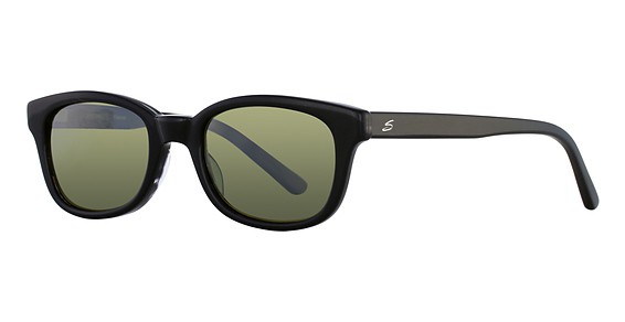 Serengeti Eyewear Serena Sunglasses, Black Grey Tortoise (Polarized 555nm)