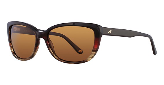 Serengeti Eyewear Sophia Sunglasses, Red Taupe Tortoise (Polarized Drivers)