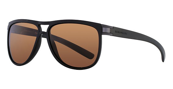 Serengeti Eyewear Verdi Sunglasses, Sanded Black (Polarized Drivers)