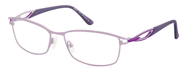 Seiko Titanium T6501 Eyeglasses, 88A Lila / Dark Violett