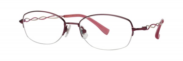 Seiko Titanium LU 104 Eyeglasses, P58 Wine / Strawberry