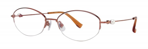 Seiko Titanium LU 101 Eyeglasses, B96 Brown Glitter
