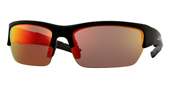 Wiley X Valor Sunglasses, BLACK 2 TONE (FRAME ONLY)