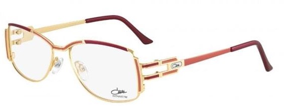 Cazal 1084 Eyeglasses, 001 Burgundy-Coral-Gold