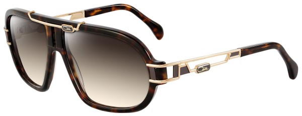 Cazal Cazal 8018 Sunglasses, 003 Brown-Demi-Amber/Brown Gradient lenses