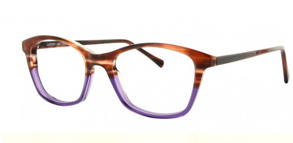 Lafont Issy & La Nature Eyeglasses, 5022 Brown