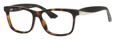 Christian Dior Cd 3290 Eyeglasses, 0LWG(00) Havana Ivory Black