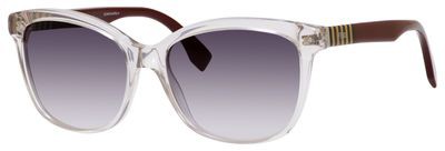 Fendi Fendi 0054/S Sunglasses, 0MQX(BD) Gray Penq Burgundy