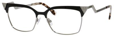 Fendi Fendi 0061 Eyeglasses, 0MTB(00) Black Ruthenium