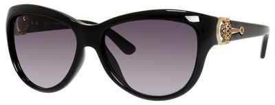 Gucci Gucci 3711/S Sunglasses, 0D28(EU) Black Shiny