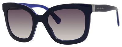 Marc Jacobs Marc Jacobs 560/S Sunglasses, 0LFO(J8) Dark Blue / Ruthenium