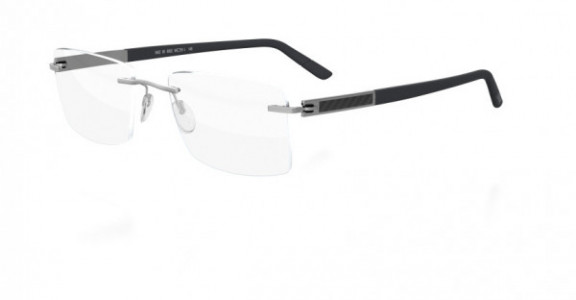 Silhouette Carbon Intarsia 5405 Eyeglasses, 6052 Grey