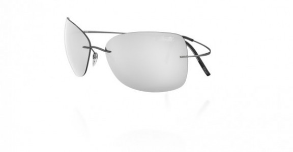 Silhouette TMA Ultra Thin 8147 Sunglasses, 6233 Silver Mirror
