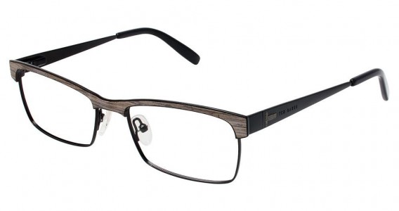 Ted Baker B335 Eyeglasses, Black/Grey (BLK)