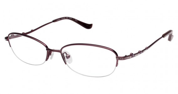 Tura R206 Eyeglasses, Mauve with Purple rain (MAU)