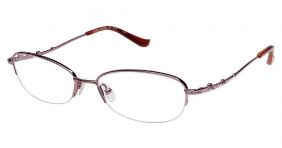 Tura R206 Eyeglasses, Pink with cherry rain (PNK)