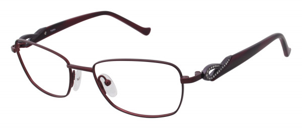 Tura R316 Eyeglasses, Burgundy (BUR)