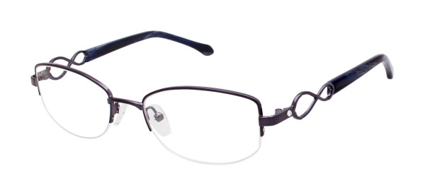 Tura R319 Eyeglasses, Gunmetal (DGN)