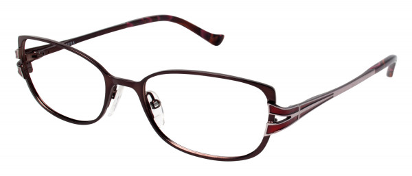 Tura R607 Eyeglasses, Brown (BRN)