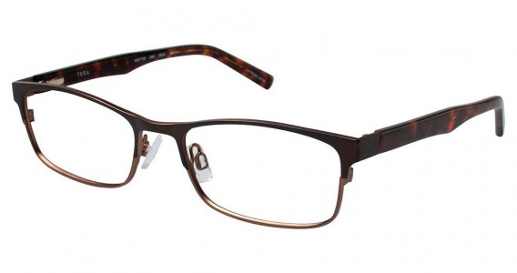 Tura T138 Eyeglasses, brown/light brown (BRN)