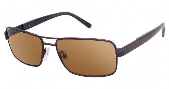 Geoffrey Beene G806 Sunglasses, Brown (BRN)
