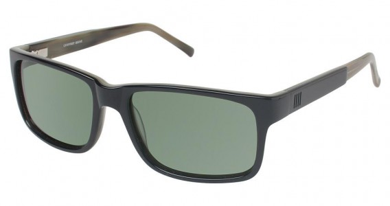 Geoffrey Beene G814 Sunglasses, Black (BLK)