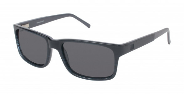Geoffrey Beene G814 Sunglasses, Grey Horn (GRY)