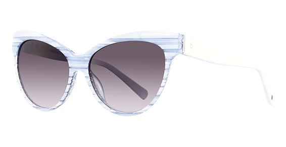 Romeo Gigli S6100 Sunglasses, White Stripe