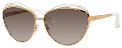 Christian Dior Dior Songe/S Sunglasses, 0JQO(HA) White Pink Gold