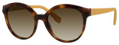 Fendi Fendi 0045/S Sunglasses, 07SL(CC) Havana Ochre