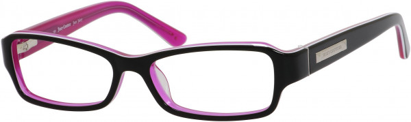 Juicy Couture JU 145 Eyeglasses, 0FL8 Black Floral Pink