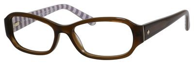 Kate Spade Karly Eyeglasses, 02A3(00) Transparent Brown